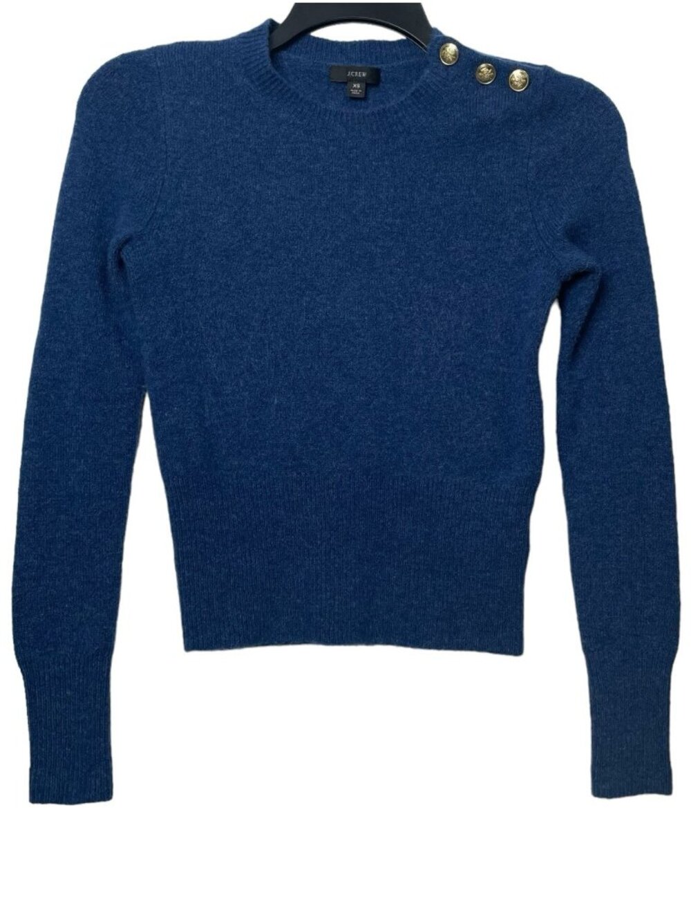 J.Crew Womens Sweater XS Crewneck Long Sleeve Wool Acrylic Blend Style AU196